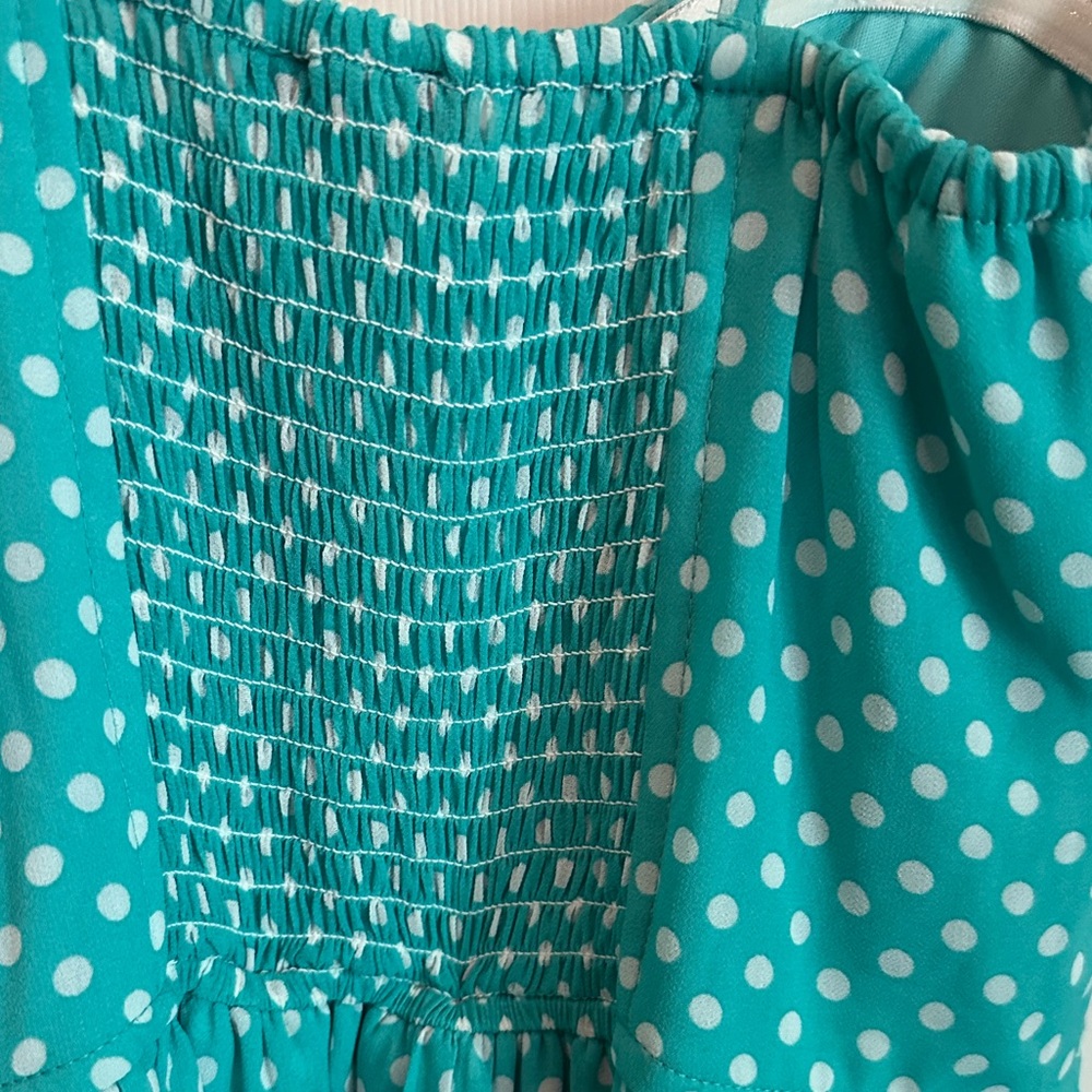 polka dot pinup rockabilly high low dress NWT - Picture 9 of 12